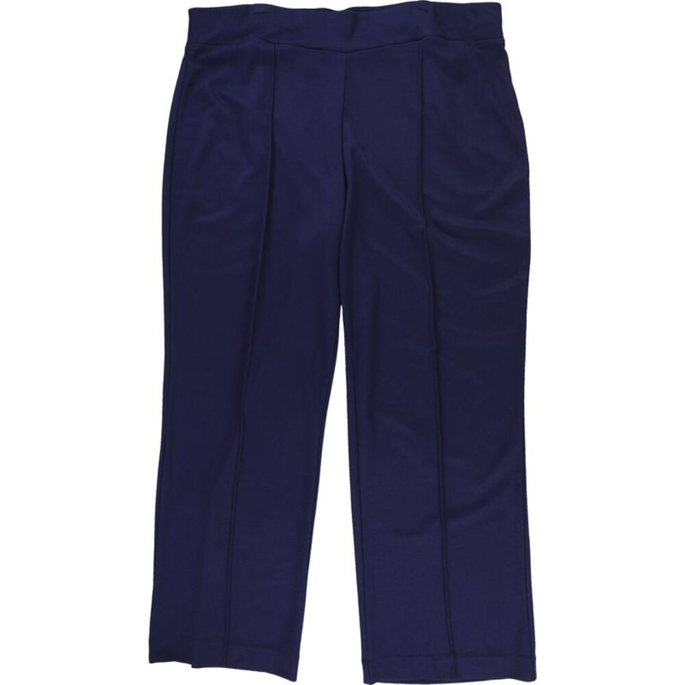 Jones New York Womens Plus Size Seam Front Straight Leg Leggings Casual Pants...